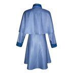 Harry Potter Costume Cosplay Beauxbatons School Uniform Fleur DE Kurt Costume for Girls Women - Azufun