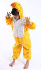 Halloween Child Duck Kids Animal Kigurumi Onesie Costume - Azufun