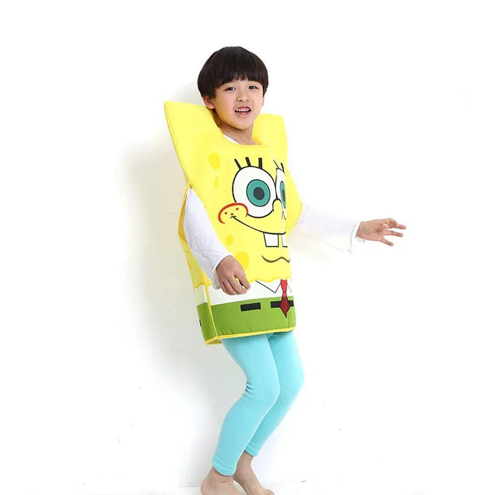 Sponge Bob Kids Children's Day Cosplay Costume One Size - Azufun