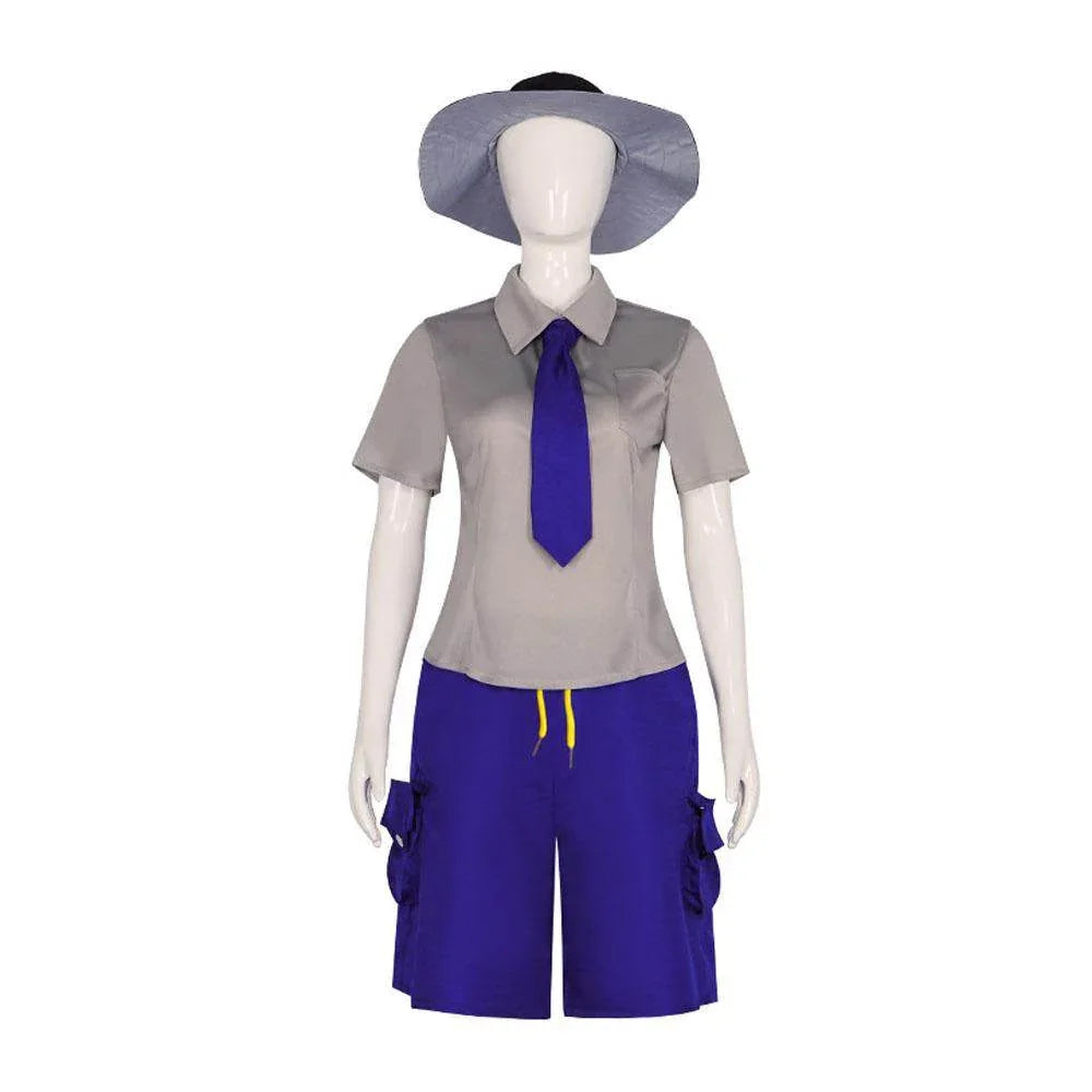 Pokemon Scarlet Violet Naranja Uva Academy Uniform Halloween Cosplay Costumes Party Carnival Suit - Azufun