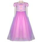 Fairy Tale Princess Rapunzel Performance Party Princess Dress For Girl - Azufun