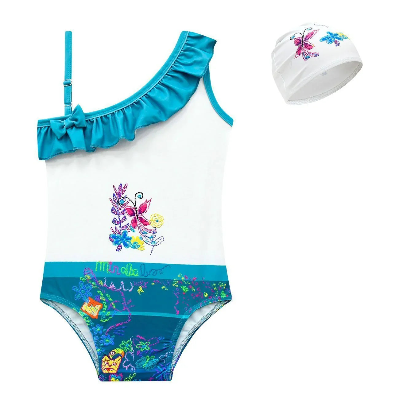 Encanto Kids Swimwear Summer One Piece Swimsuit Bathing Suit for Girls