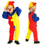 Kids Children Little Clown Halloween Cosplay Onesie Costume
