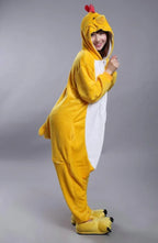 Chinese Zodiac Signs Chicken Kigurumi Animal Onesies Pajamas Costumes - Azufun