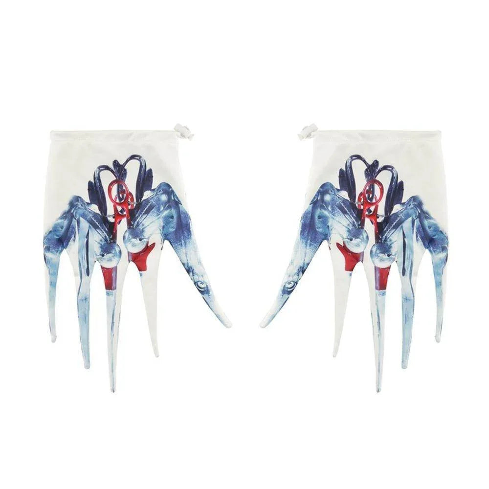 Kids Edward scissorhands costume Jumpsuit Halloween - Azufun