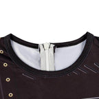 Kids Edward scissorhands costume Jumpsuit Halloween - Azufun