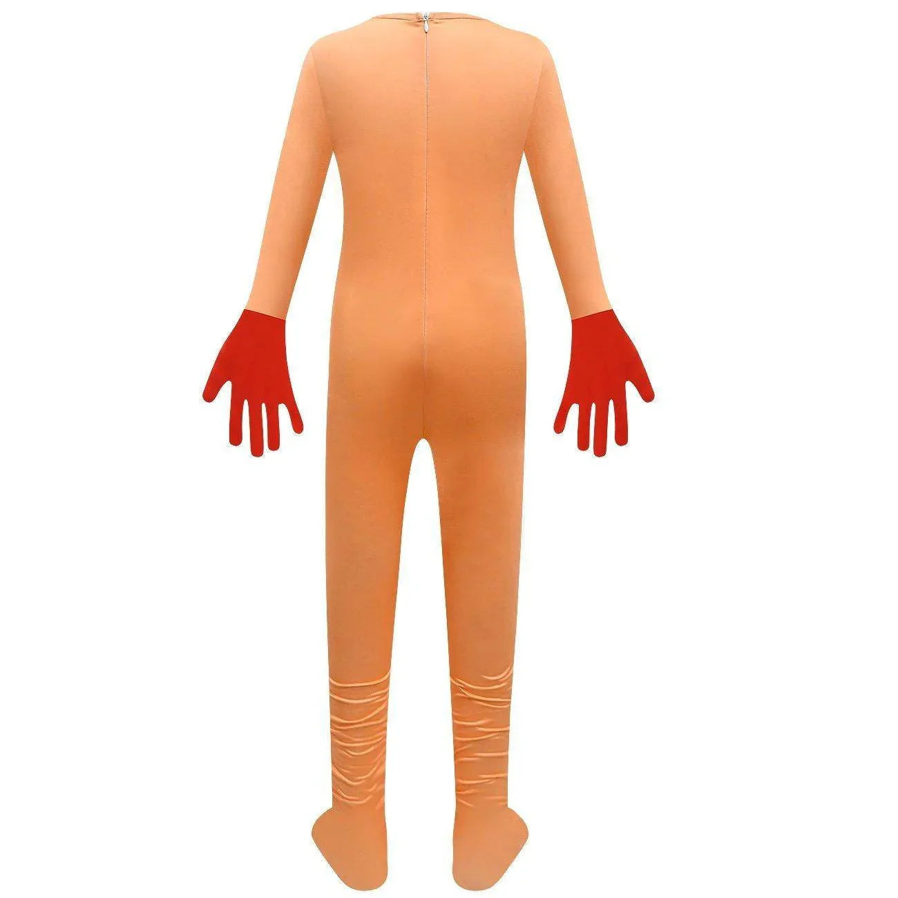 Kids' Smiling Critters Horror Jumpsuit Scary Animal Role Play Costume with Bag - Azufun