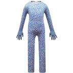 Kids Trolls 2 World Tour Tiny Diamond Costume Cosplay Zentai Child Jumpsuit Halloween - Azufun
