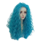 Kids' Uliana Costume Blue and Red Wig - Descendants 4: The Rise of Red - Azufun