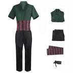 live Movie One Piece Roronoa Zoro Cosplay Costume Whole Set - Azufun