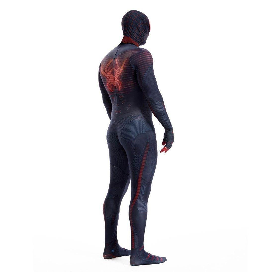 Miles Morales Spider Man PS5 Cosplay Suit Ultimate Costume for Kids and Adults - Azufun