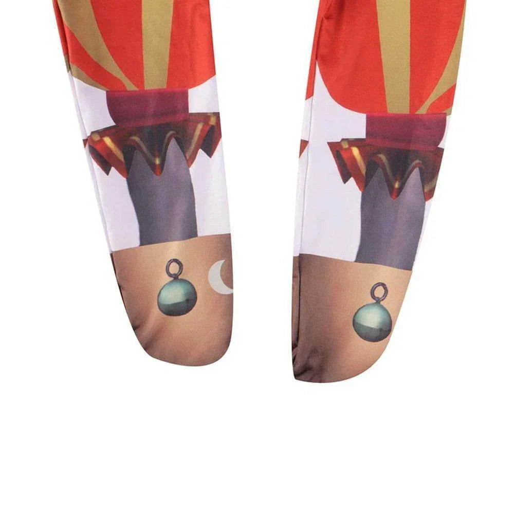 Moondrop Sundrop FNA Cosplay Costume Outfit Sun Clown Costume Halloween for Kids - Azufun