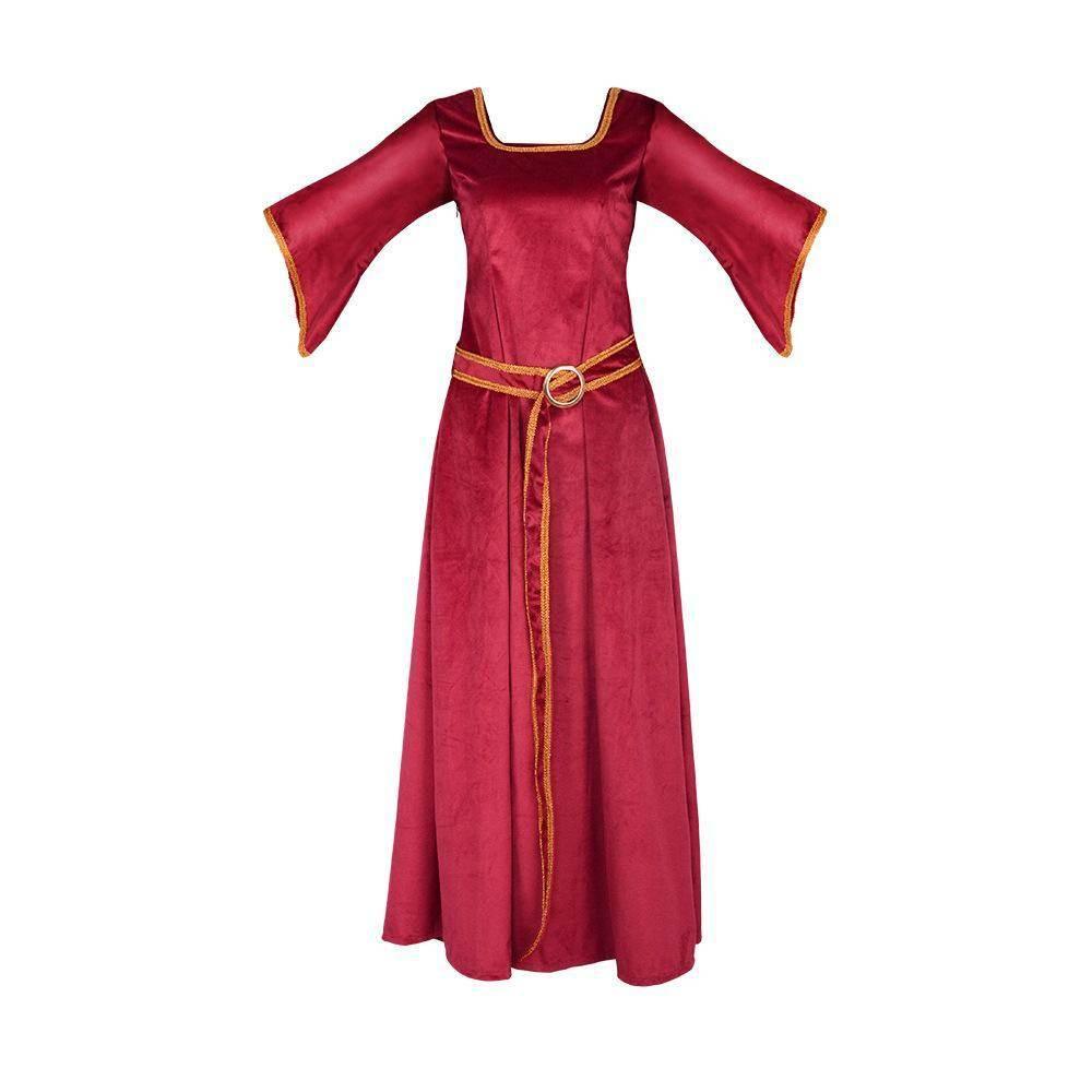 Mother Gothel Costume Cosplay Dress for Women From Tangled - Azufun