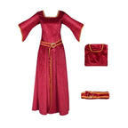 Mother Gothel Costume Cosplay Dress for Women From Tangled - Azufun