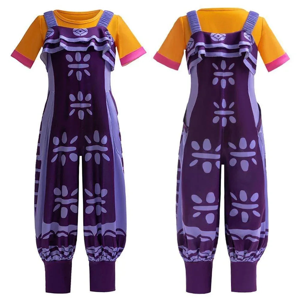Movie iwaju Princess Cosplay Costumes Halloween Fancy Jumpsuit - Azufun