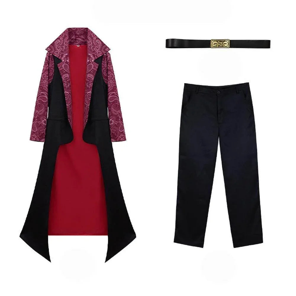 One piece Dracule Mihawk Costume anime cosplay - Azufun