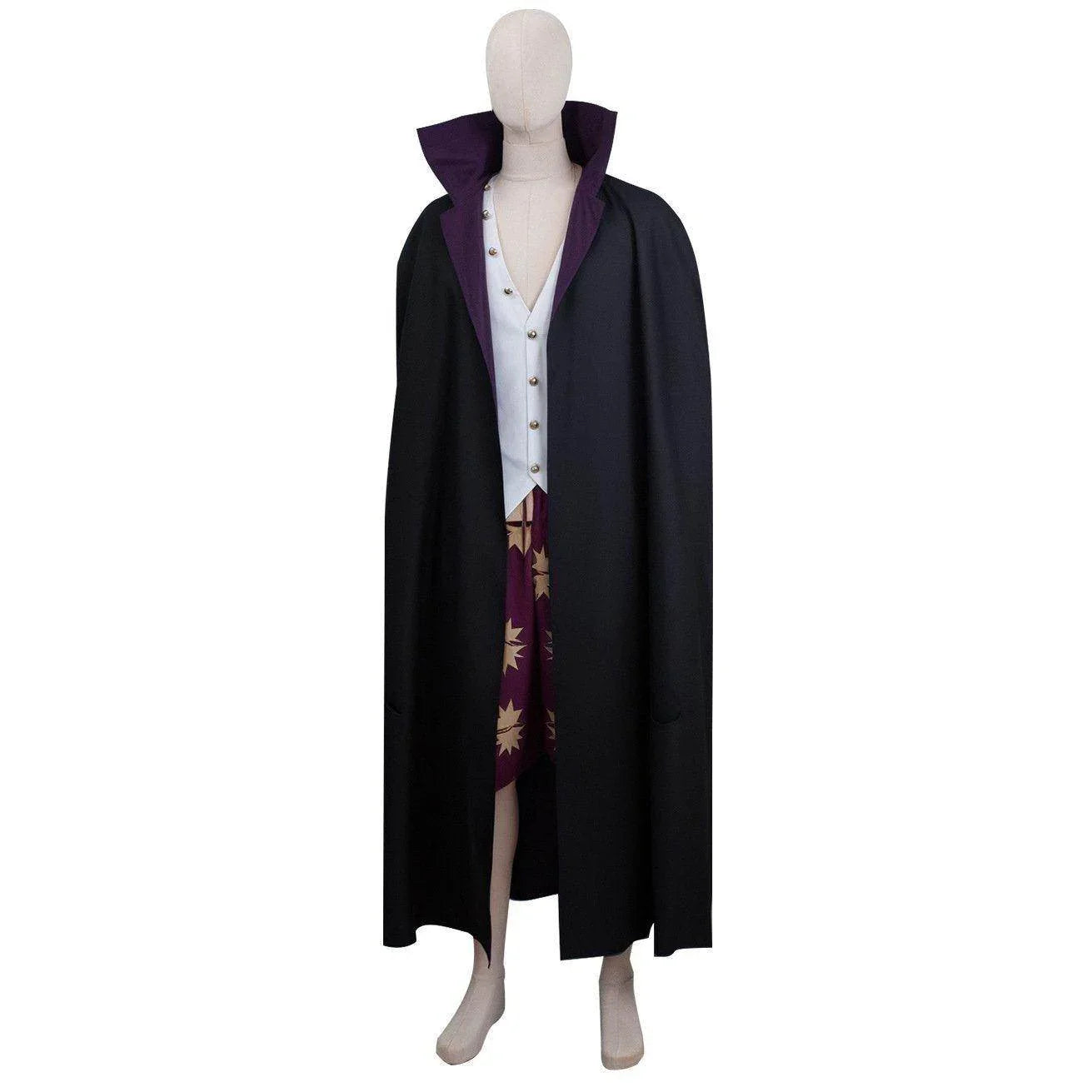 One piece Dracule Mihawk Costume anime cosplay - Azufun