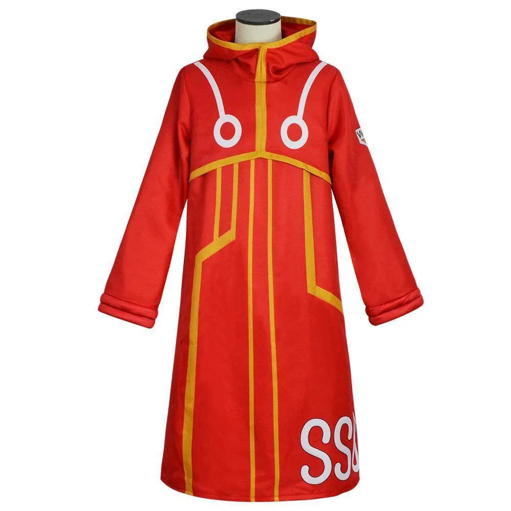 One Piece Egghead Arc 2024 Anime Monkey D. Luffy Costume Party Carnival Halloween Cosplay Full Set - Azufun