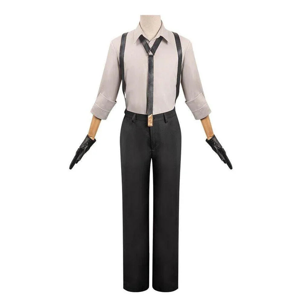 Pokemon Scarlet and Violet Rika Cosplay Costume Stylish suspender Uniform - Azufun