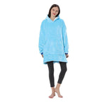 Pokemon Vaporeon Hoodie Wearable Costume Keep Warm Cozy Lazy TV Blanket - Azufun