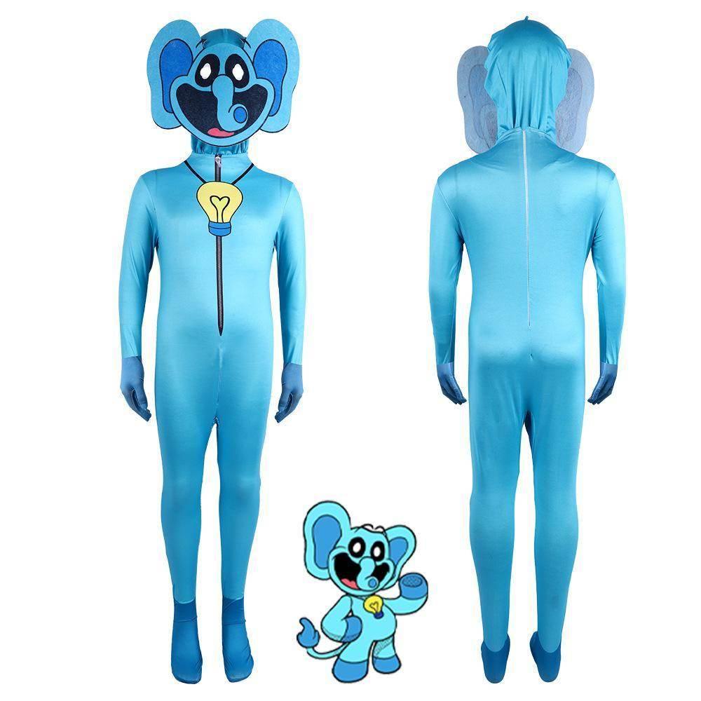 Poppy Playtime Costume Game Bobby Bearhug Craftycorn Bubba Bubbaphant Zentai Cosplay Halloween - Azufun