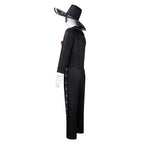 Scary Skeleton Suit - Black and White Halloween Pants and Jacket business suit cosplay - Azufun