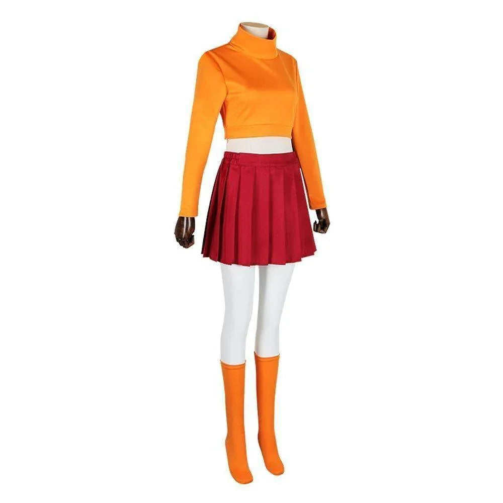 Scoob Scooby-Doo Velma Daphne Costume Cosplay - Azufun