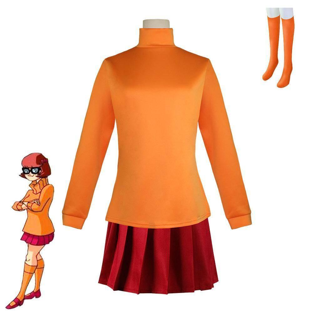 Scooby DooVelma daphne costume cosplay Halloween - Azufun