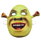 Shrek Costume Cosplay Jumpsuit with Mask Bag for Kids Halloween - Azufun