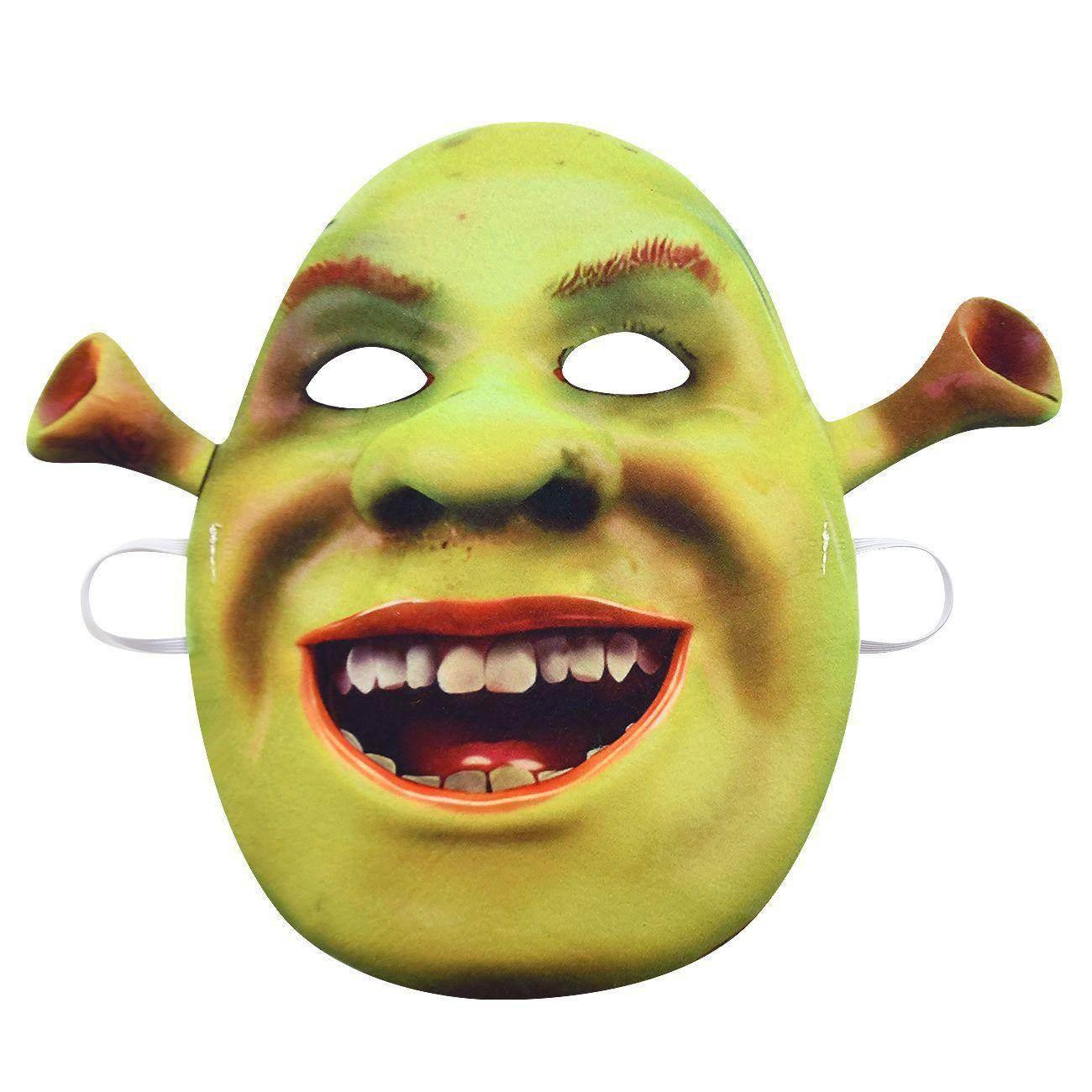 Shrek Costume Cosplay Jumpsuit with Mask Bag for Kids Halloween - Azufun