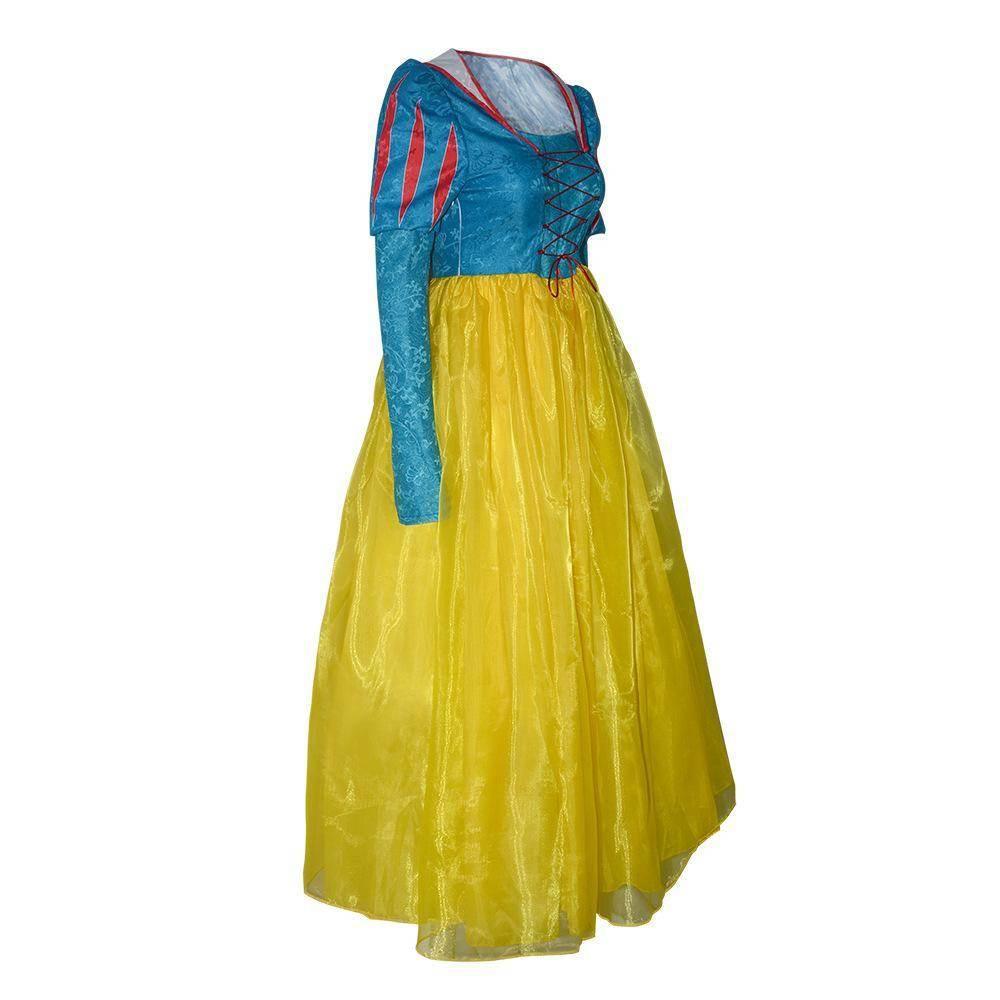 Snow White Princess Dress Cosplay Costume Carnival For Adult - Azufun