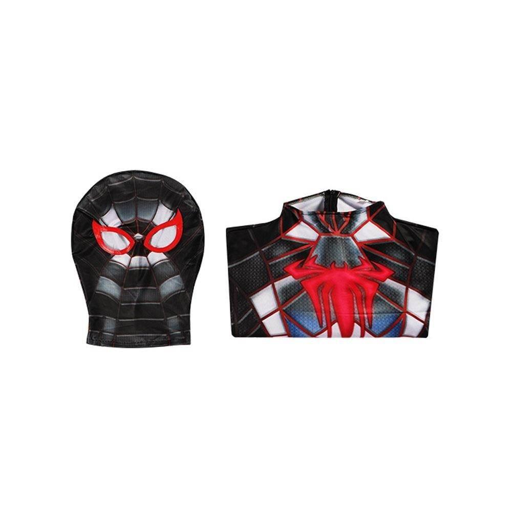 Spider-Man 2099 PS5 Comics Miles Morales Jumpsuit Halloween Cosplay Costume Bodysuit - Azufun