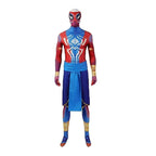 Spider-Man: Across The Spider-Verse India Pavitr Prabhakar Jumpsuit Cosplay Costume - Azufun