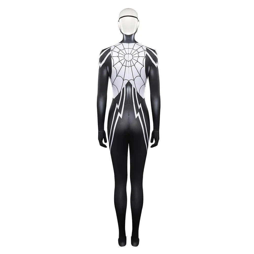 Spider-Man Cindy Moon Women Zentai Bodysuit Costume - Azufun