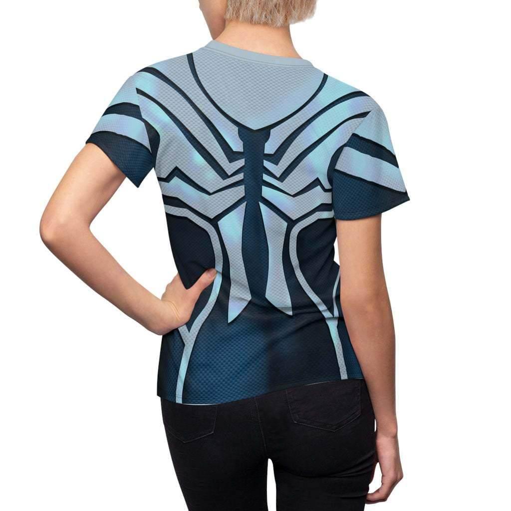 Spider-Woman Women's Short sleeve Shirt Madame Web Costume SuperHero Outfit - Azufun