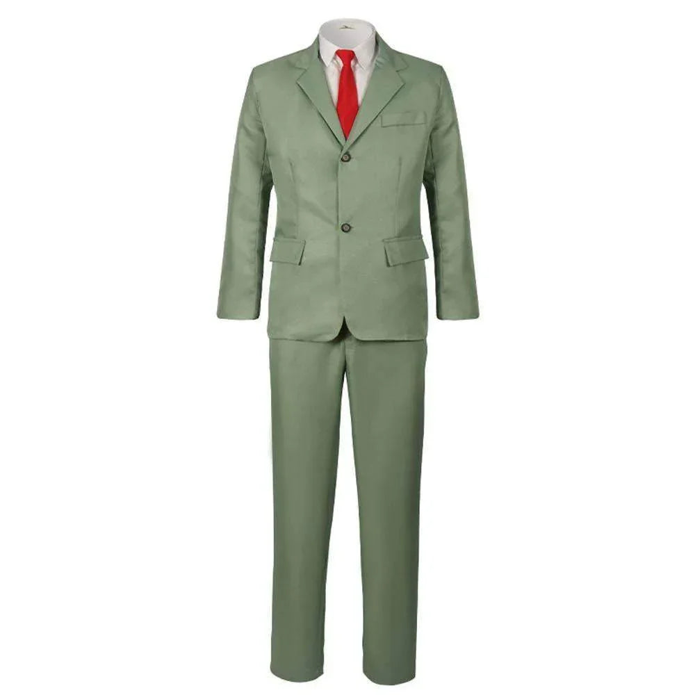 Spy X Family Cosplay Costumes Loid Forger Anime Suits Coat Uniform Halloween Outfit Dress For Men - Azufun