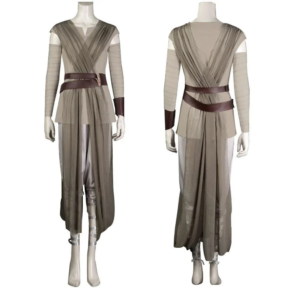 Star Wars 7 The Force Awakens Rey cosplay suit Costume - Pajamasbuy