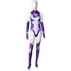 Starfire Jumpsuit Zentai Cosplay Costume Halloween Carnival Suit For Adults - Azufun