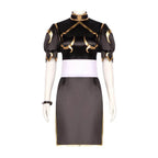 Street Fighter Chun Li Cheongsam Cosplay Costume Outfits Halloween Carnival Suit - Azufun