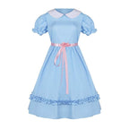The Shining Twins Prom Dress Costume Cosplay Outfits Halloween Carnival Suit - Azufun