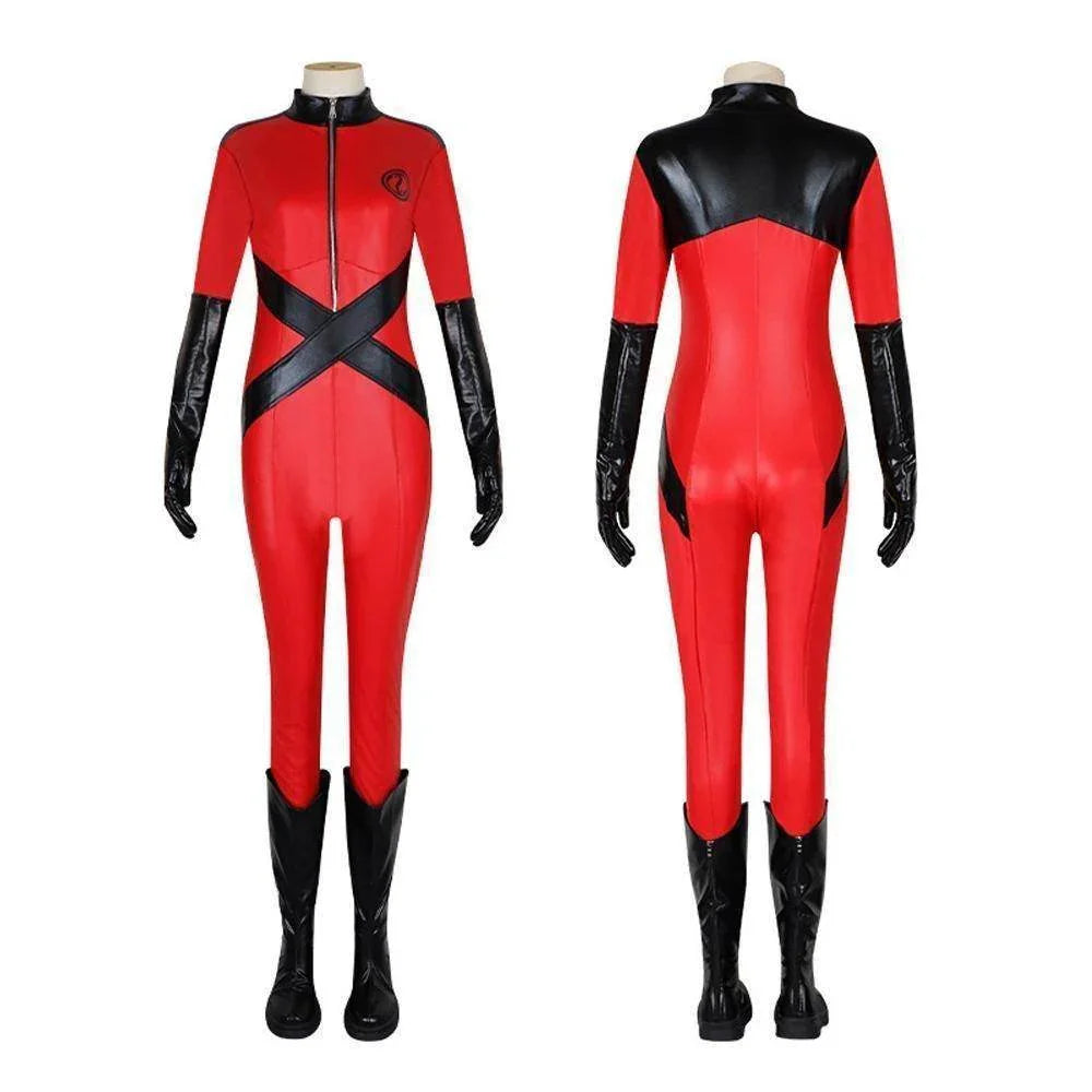 The Umbrella Academy Sloane Cosplay Costumes Jumpsuit Halloween Outfit Dress Catsuit For Women - Azufun