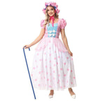 Toy Story 4 Little Bo Peep Cosplay Dress Halloween Costumes For Adult - Azufun