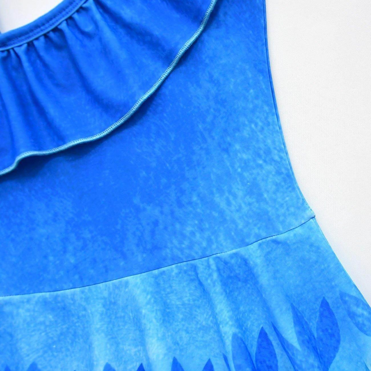 Trolls 3 Band Together Poppy Costume Princess Dress Bathing Swimsuit For kids - Azufun