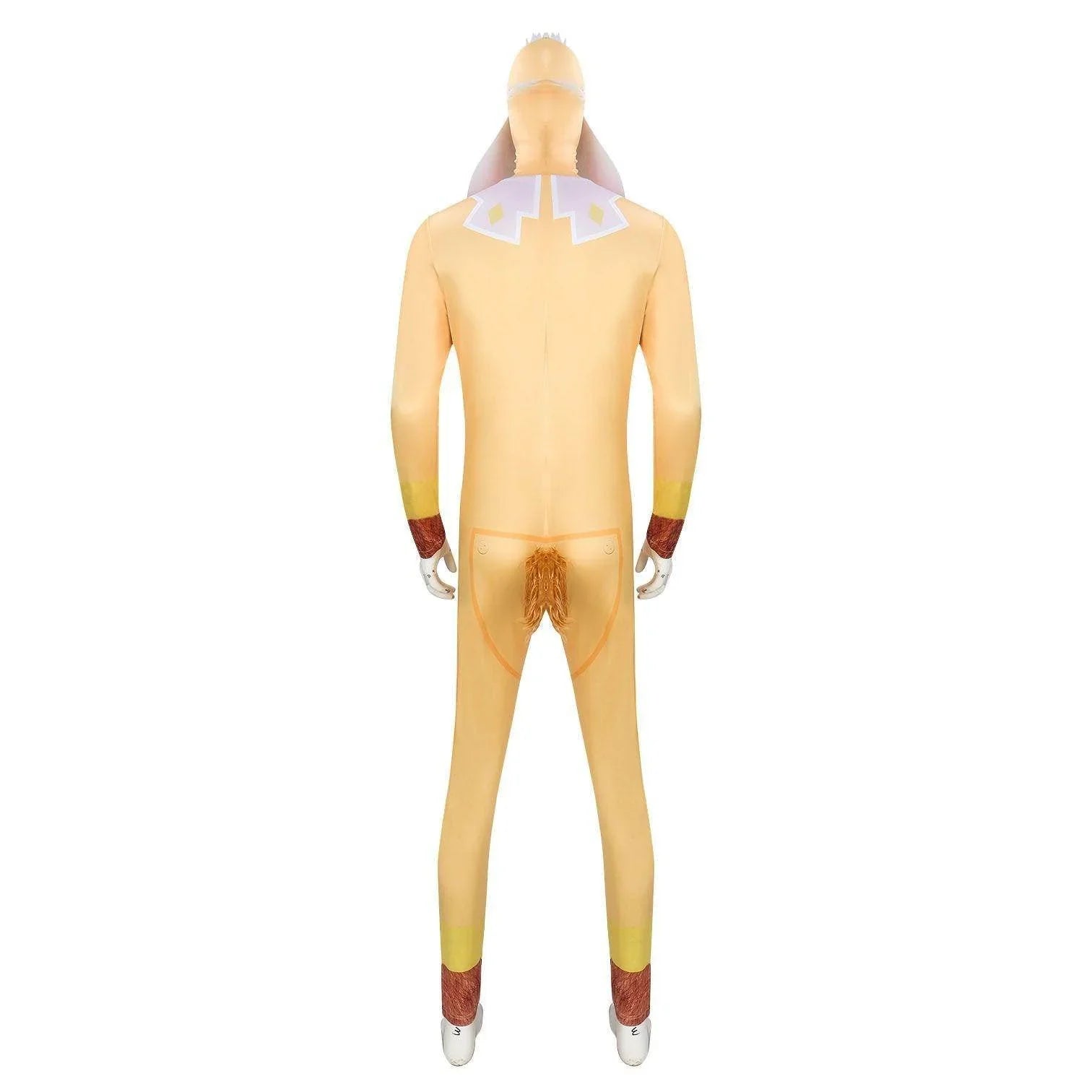 Wish Asha Valentino Cosplay Costume Adult Sheep Jumpsuit with Mask - Azufun