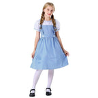 Wizard of Oz Dorothy Costume Dress Maid Alice for Girls Women - Azufun