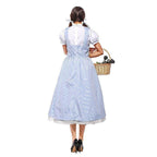 Wizard of Oz Dorothy Costume Dress Maid Alice for Women XXL Size - Azufun