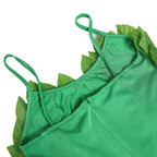 Women's Deluxe Poison Ivy Costume Jumpsuit Halloween - Azufun