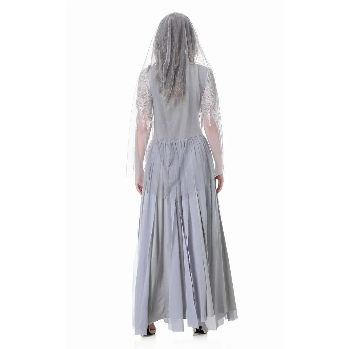 BuyZombie Bride Couples Costume Halloween Outfits Party Carnival Cosplay Now Cheaper With 3 - 5 Days Ship - PajamasBuy